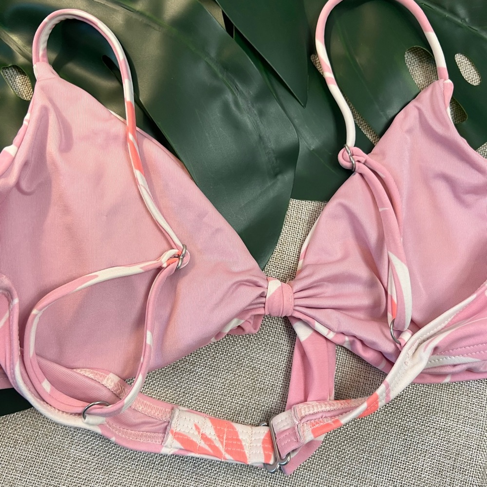 Billabong Women's Another Paradise Knot Trilet Bikini Top - Picture 6 of 6